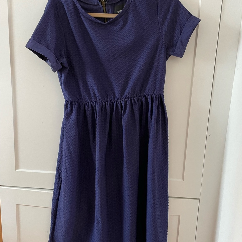 Blue Maternity Dress